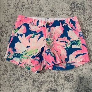 Lily Pulitzer shorts Callahan Floral Size 6